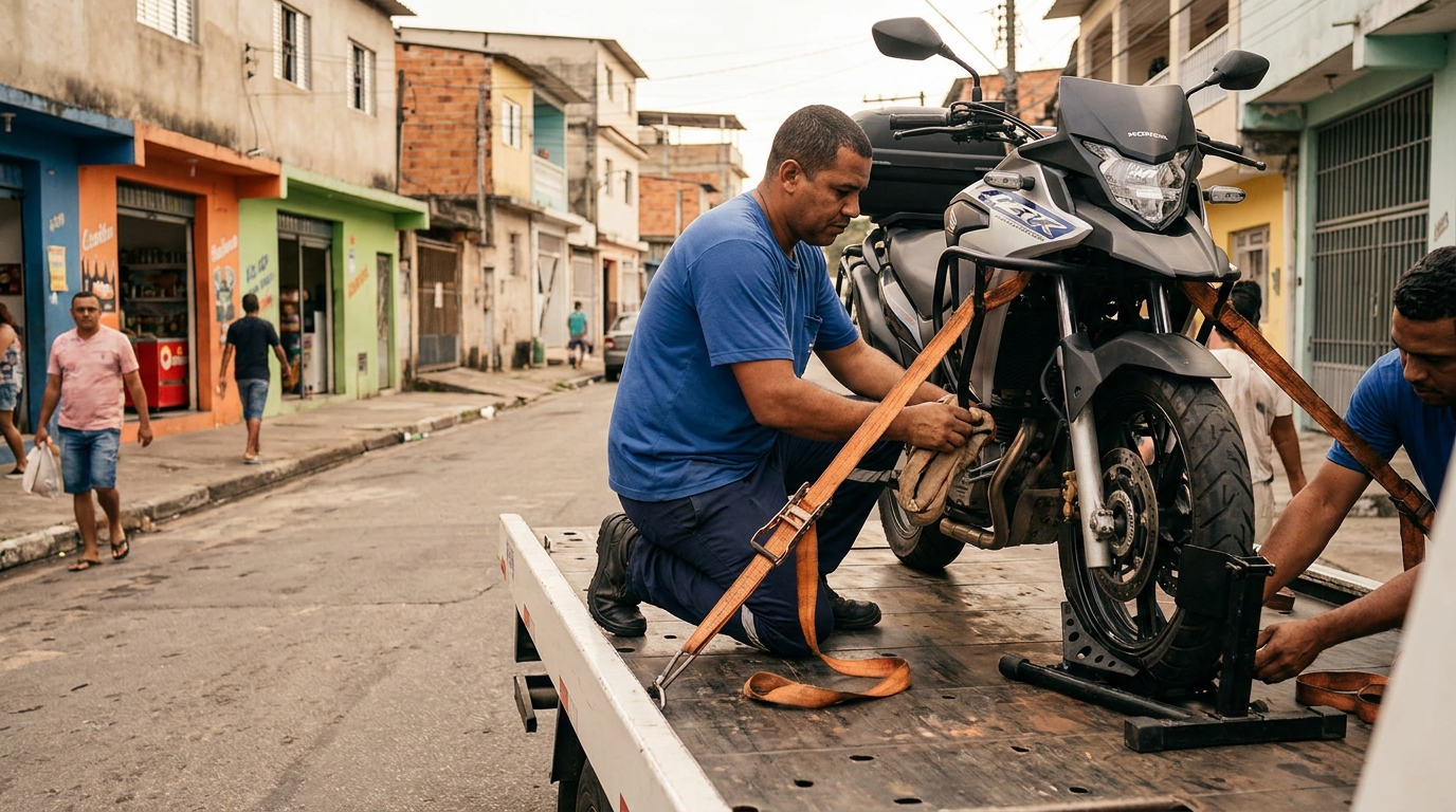 Guincho para Moto em Londrina‑PR